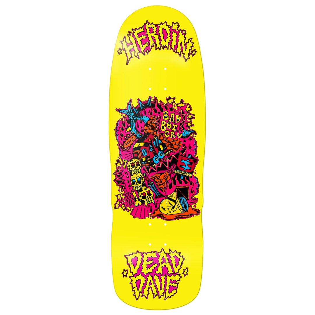 Heroin Dead Dave Trainlines Deck (10.125")
