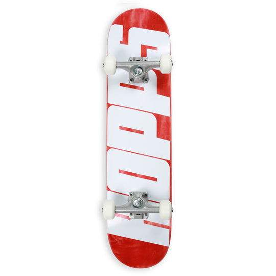 Hopps BigHopps Complete Skateboard (White)
