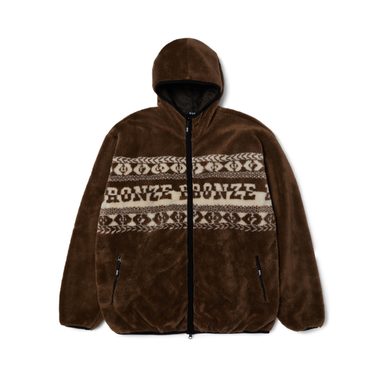 Huf X Bronze High Pile Fleece (Brown)