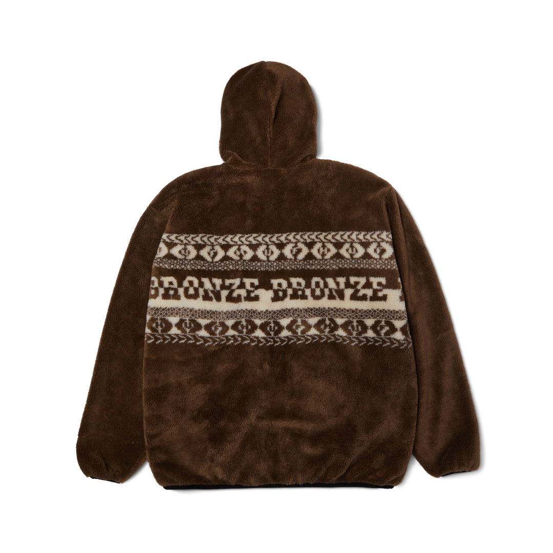 Huf X Bronze High Pile Fleece (Brown)