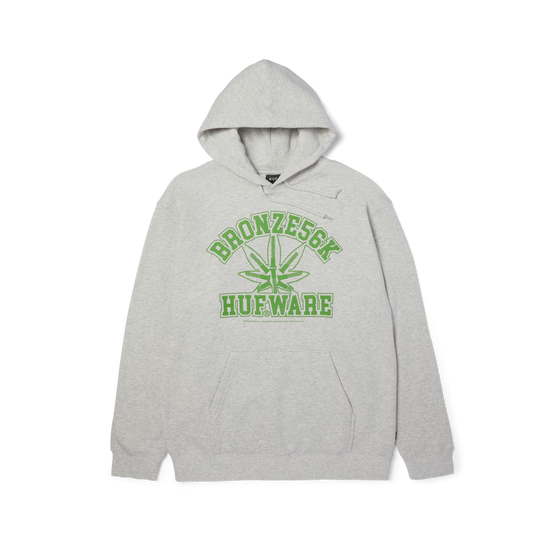 Huf X Bronze Plantware Hoodie (Ash)