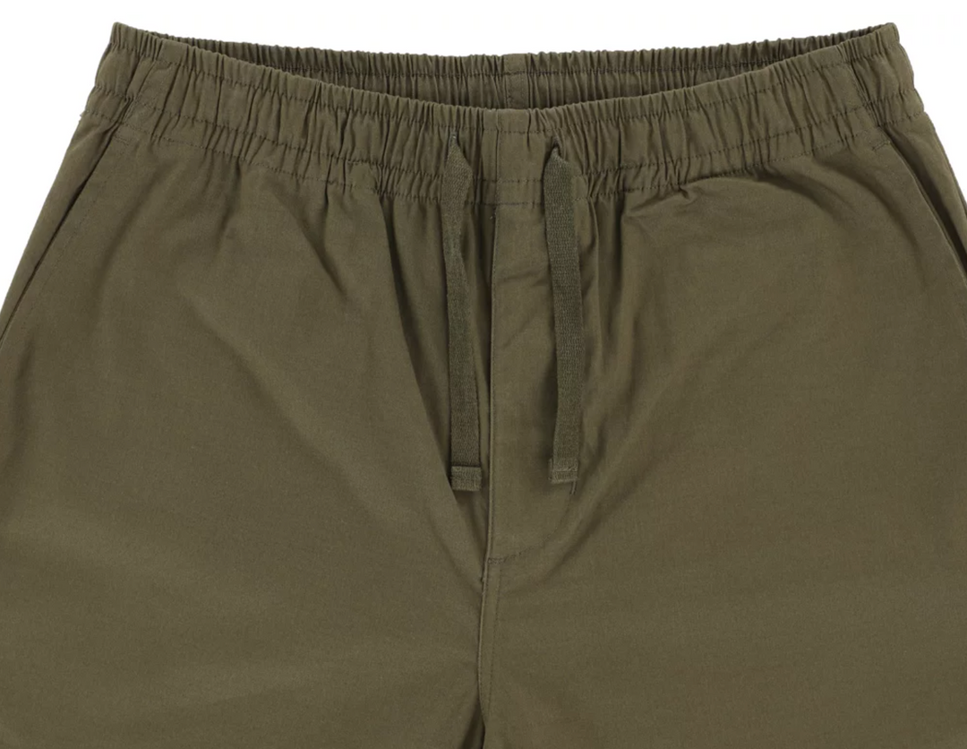 Elastic waistband with drawstring