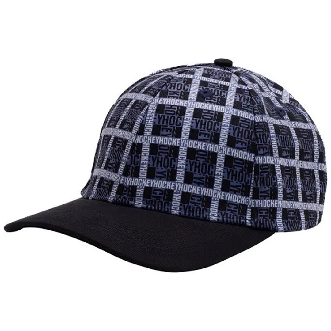 Plaid 5 Panel blue hat