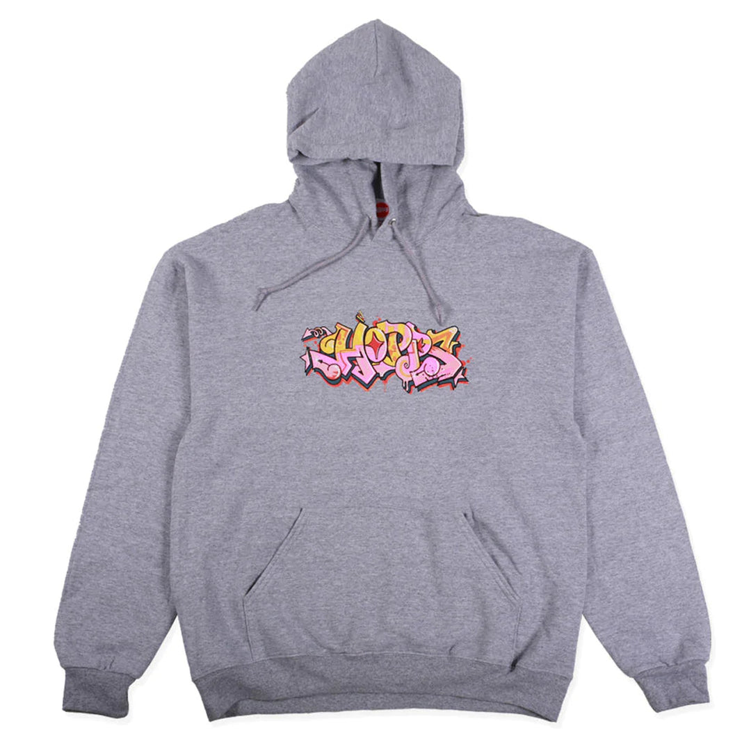 Hopps Crew Graff Hoodie (Heather Grey)