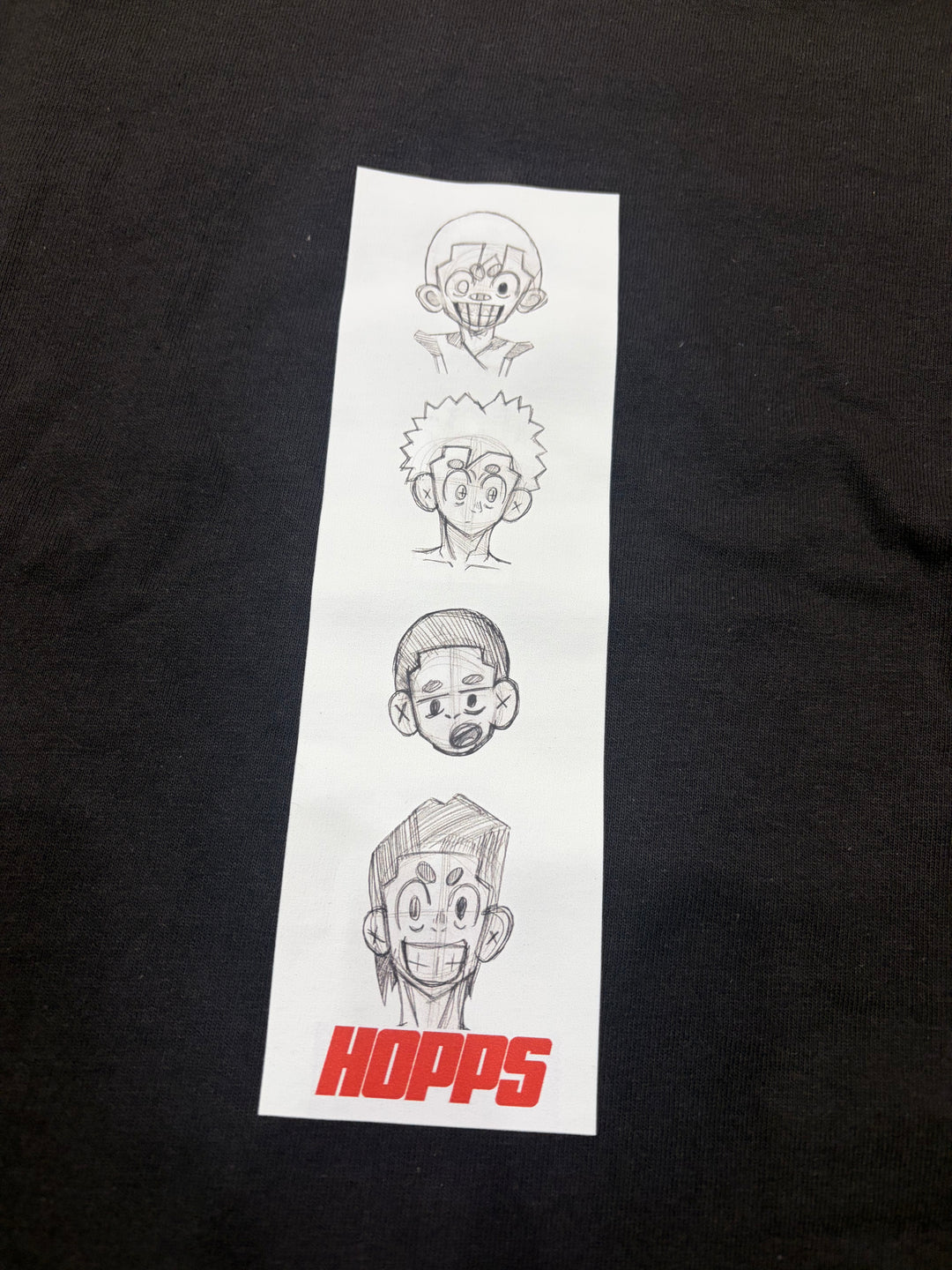 Hopps Animation Tee (Black)
