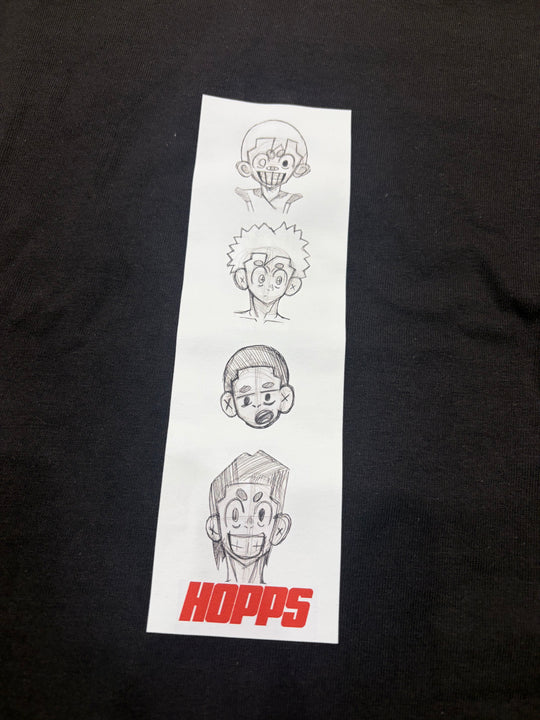 Hopps Animation Tee (Black)
