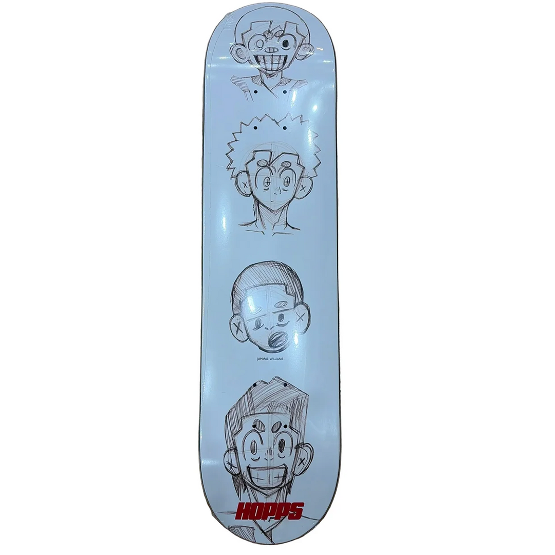 Hopps Jahmal Willams Animation Deck 8.25”