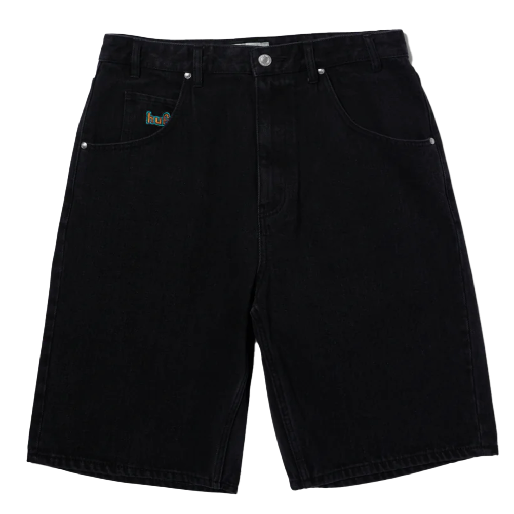 Huf Cromer Shorts Washed Black