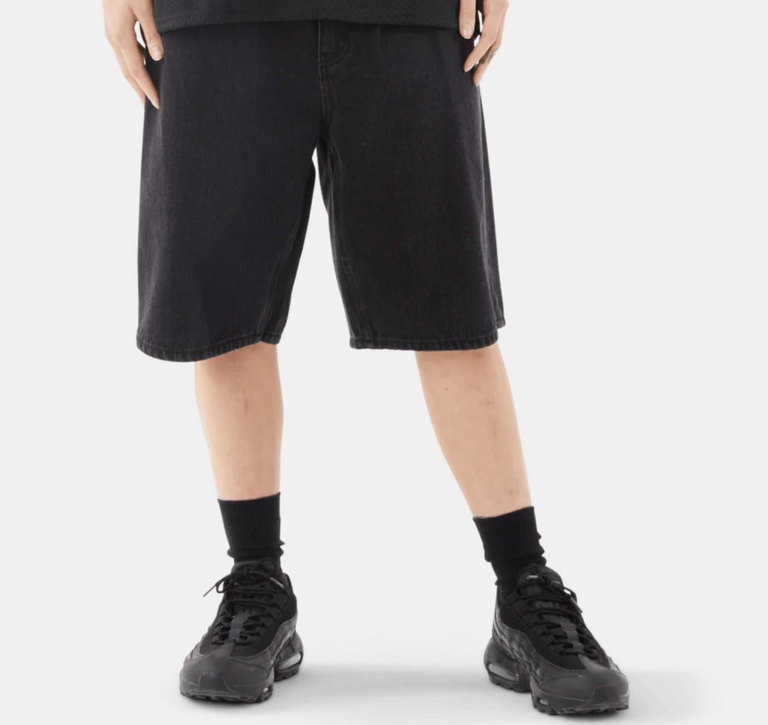 shorts on model