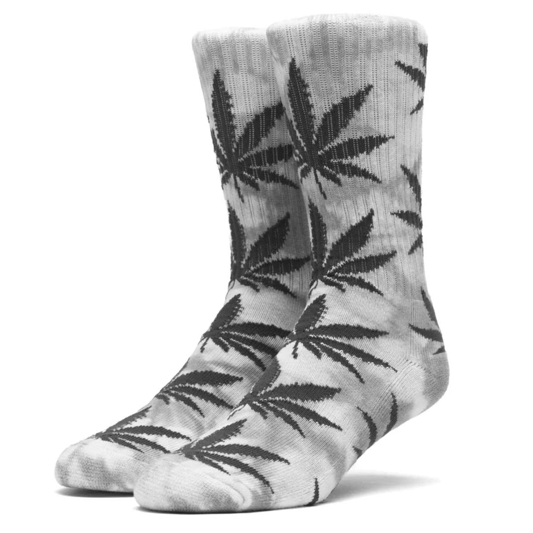 Huf Tie Dye Plantlife Crew Socks (Grey)