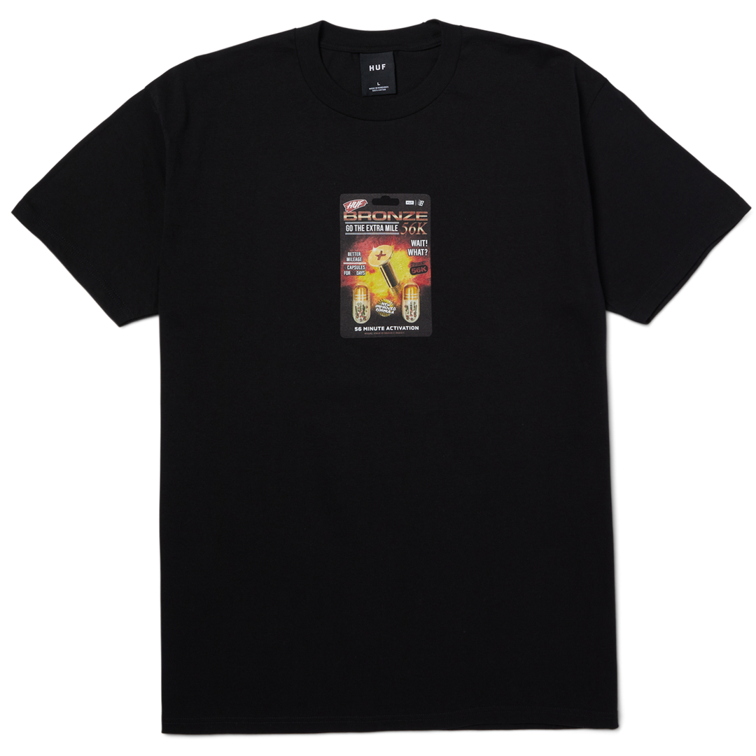 Huf X Bronze Enhanced Tee (Black)