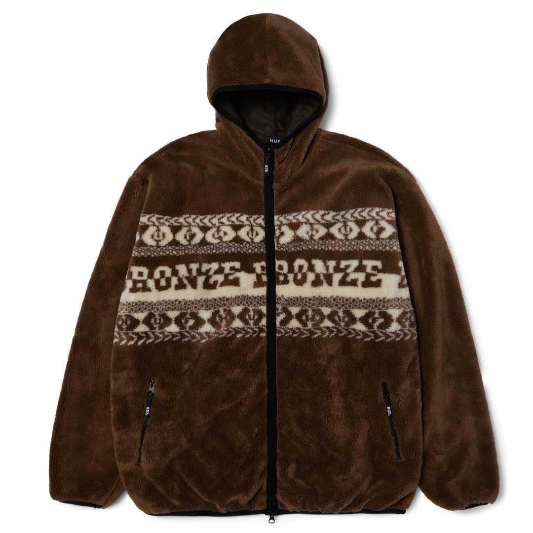 Huf X Bronze High Pile Fleece (Brown)