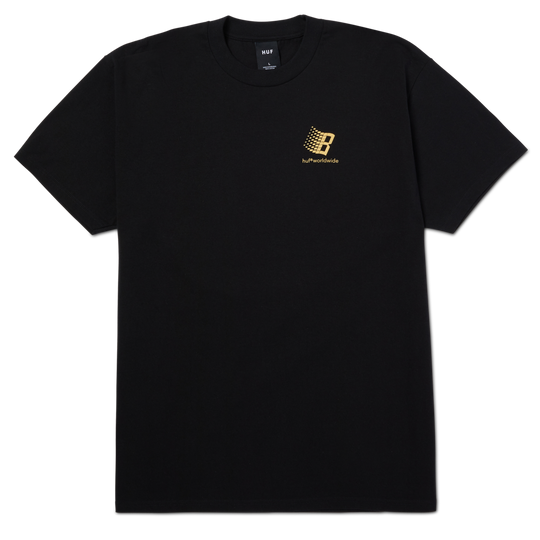 Huf X Bronze Tee (Black) front