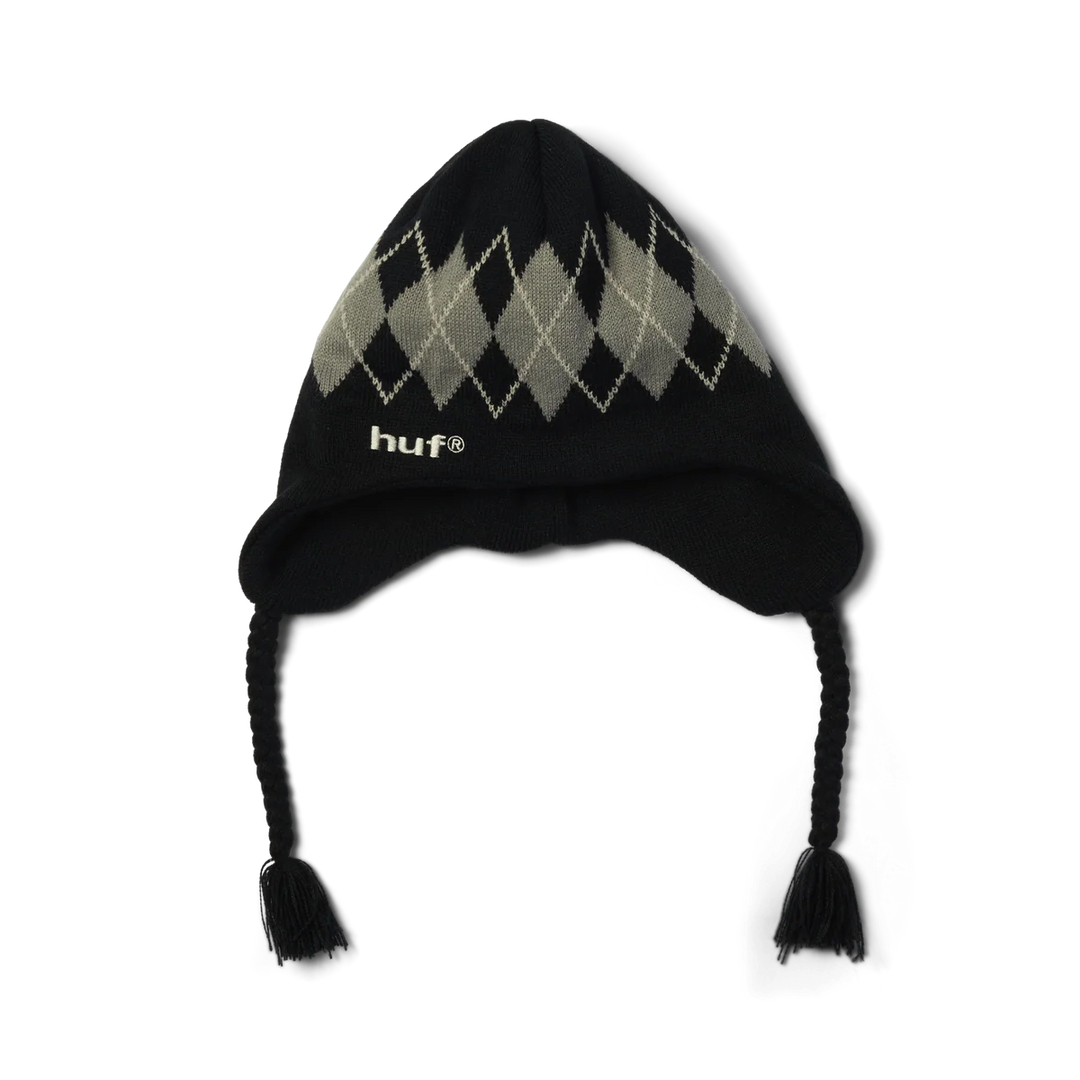Huf Wilson Braided Beanie (Black)