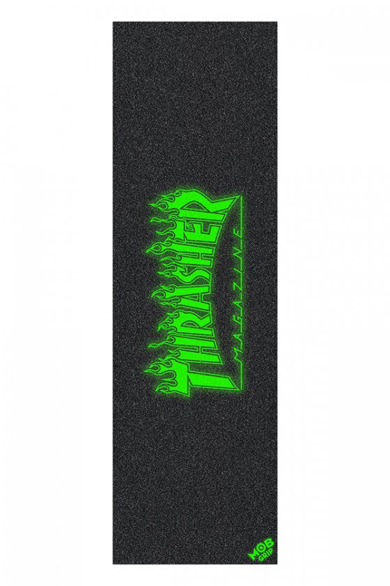 Thrasher Flame Glow In The Dark Logo Grip Tape