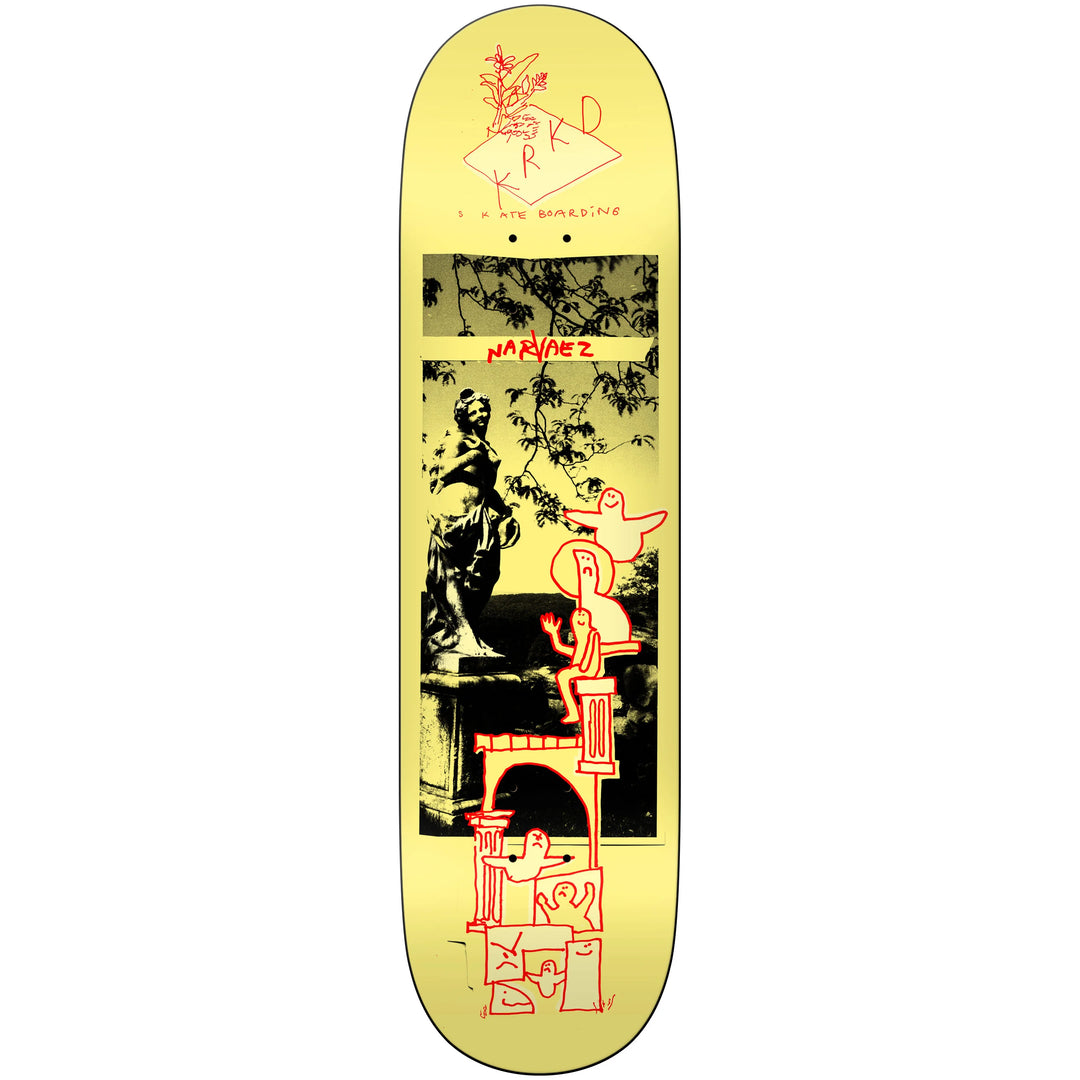 Krooked Narvaez Sculp Gard Deck (8.38")