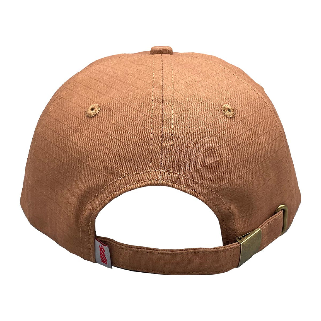 Hopps Label Ripstop 6 Panel Strapback Hat