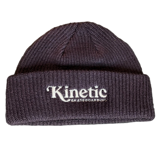 Kinetic Logo Cuff Beanie (Purple)