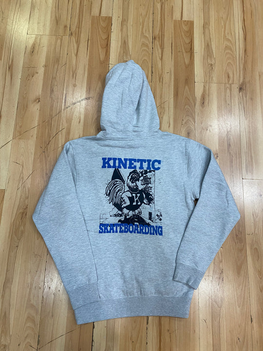 Kinetic Start Today Hoodie (Grey/Blue)