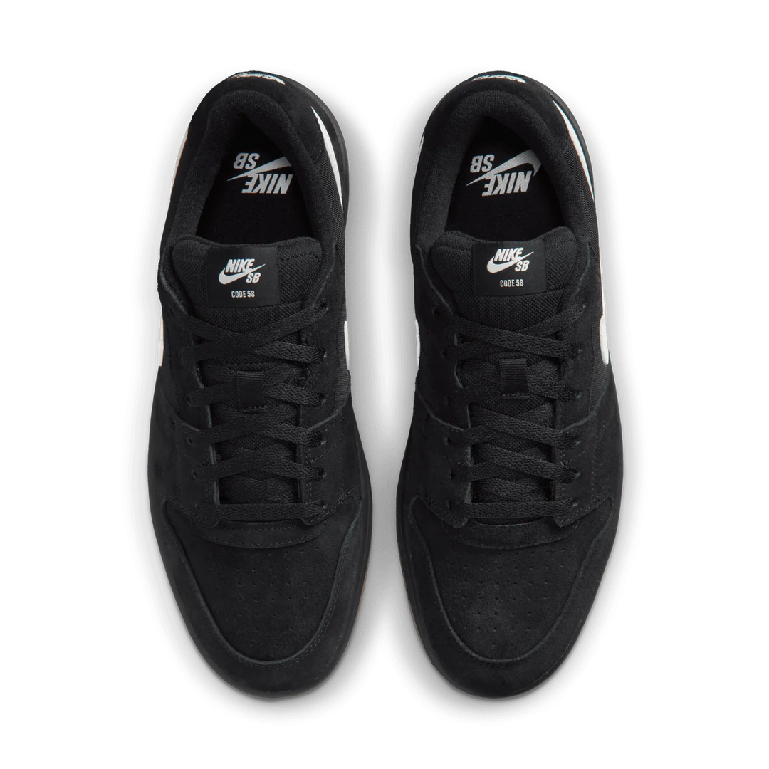 Nike SB Code 58 (Black/White/Gum)