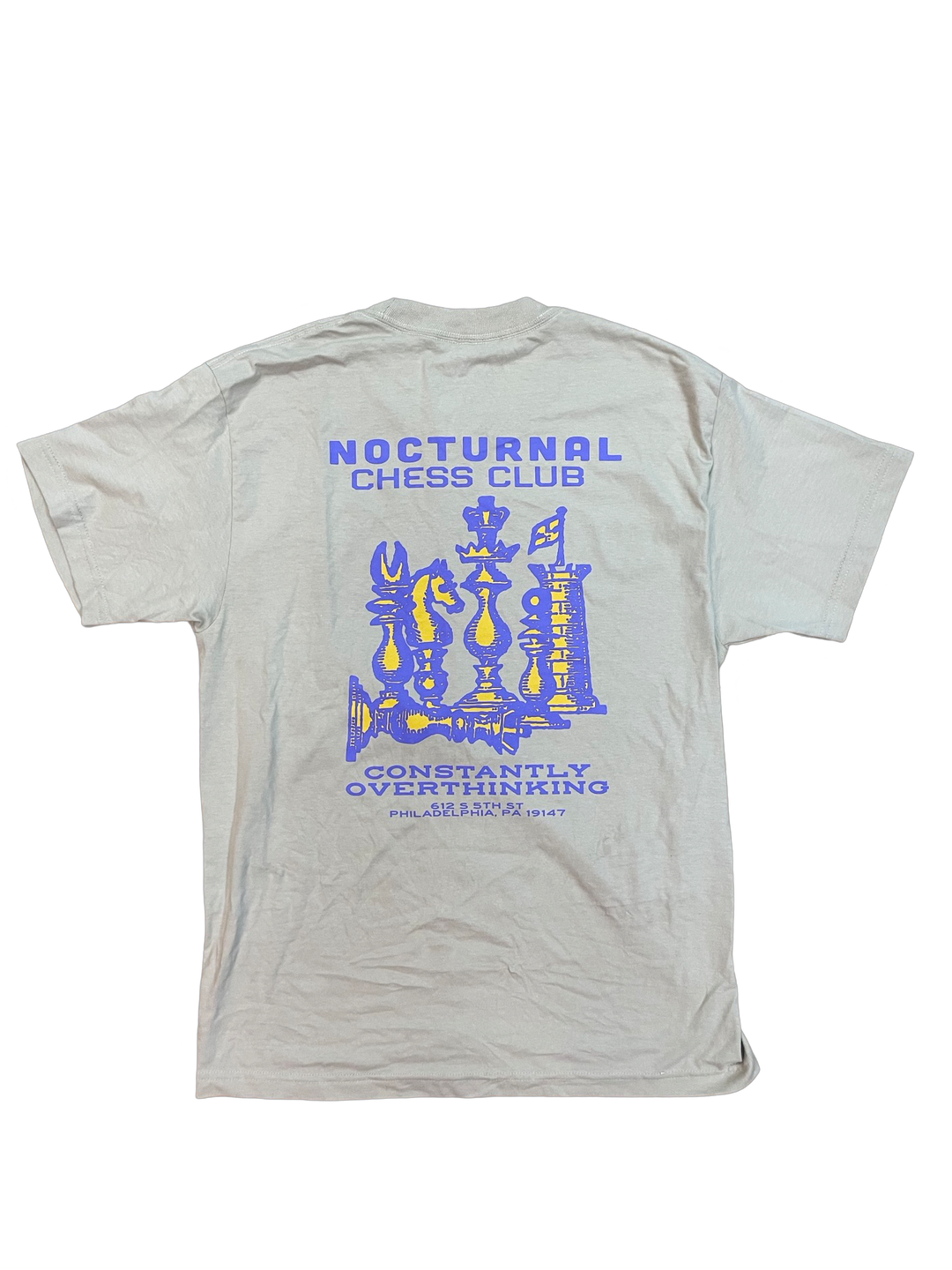 Nocturnal "Chess Club" Tee (Sand)