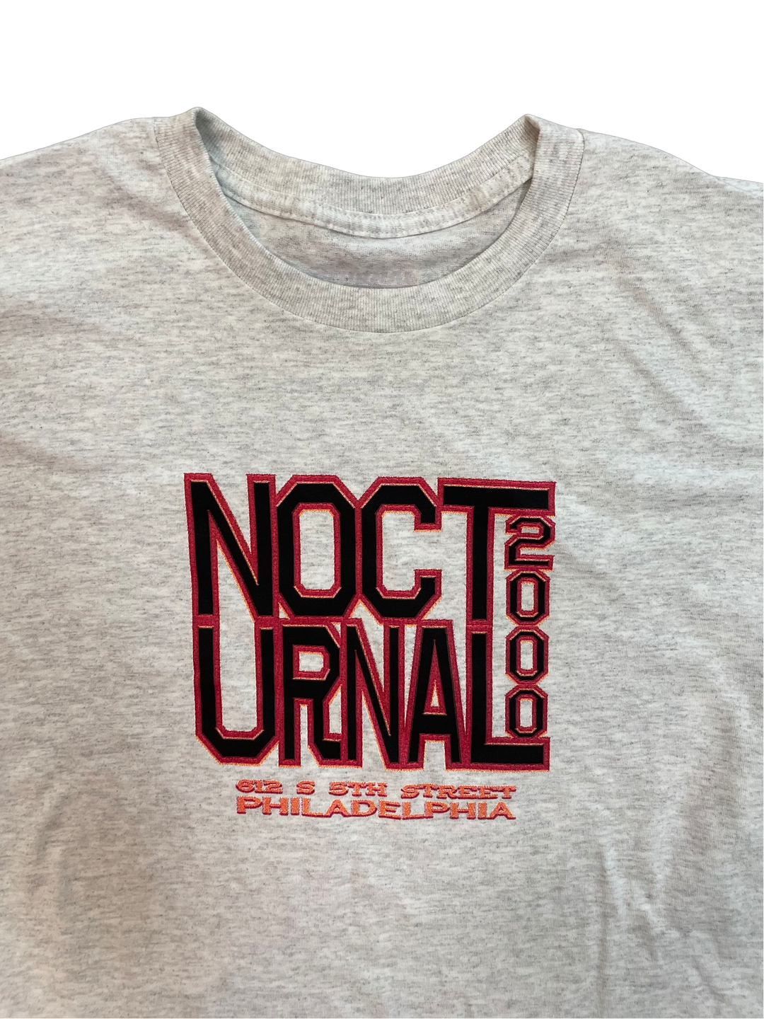 Nocturnal "2000" Tee (Heather Grey)