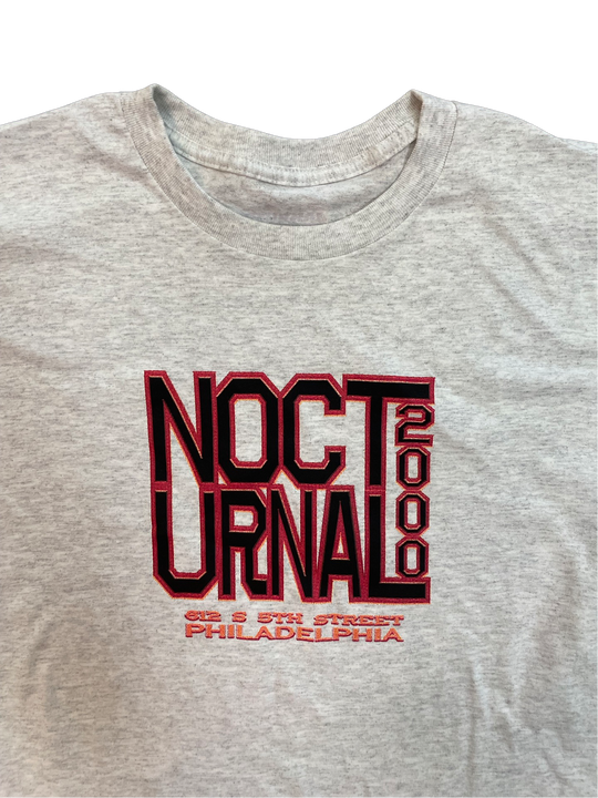 Nocturnal "2000" Tee (Heather Grey)