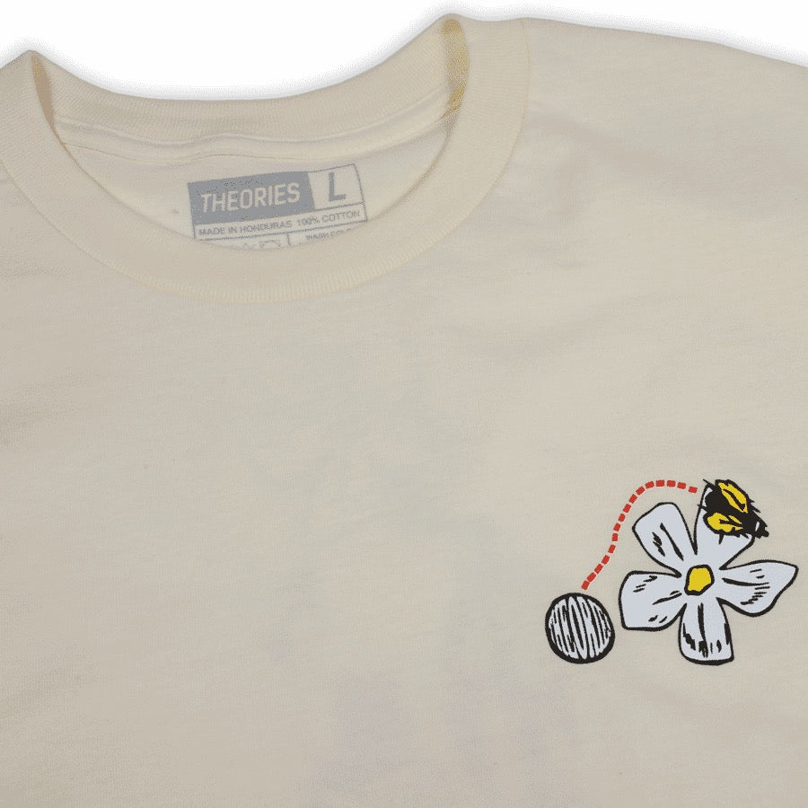 Theories Pollinate Tee Shirt (Cream)