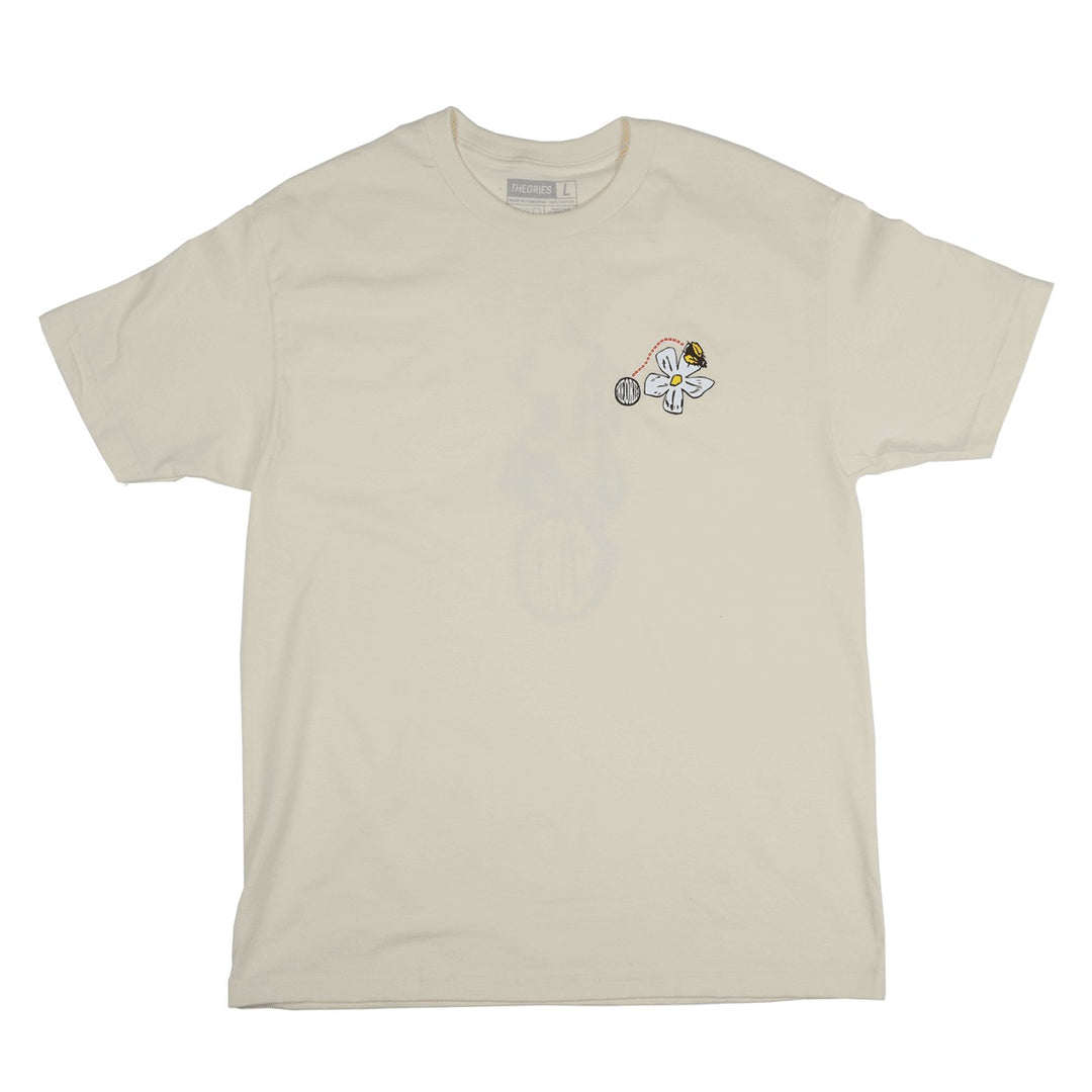 Theories Pollinate Tee Shirt (Cream)