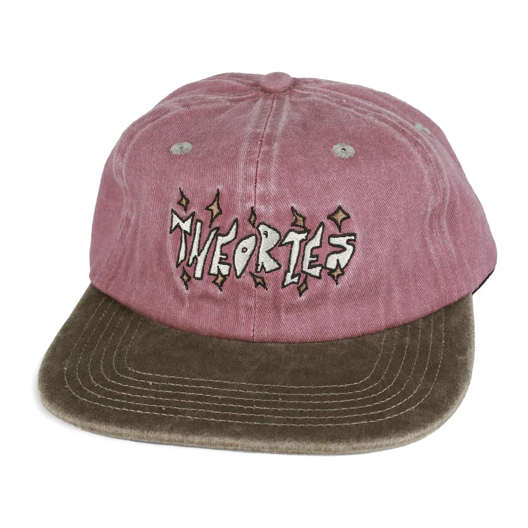 Theories Knock Out Snapback Hat (Washed Purple/Brown)