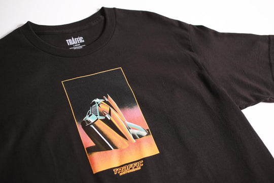 Traffic 'On the Beach' T-Shirt (Black)