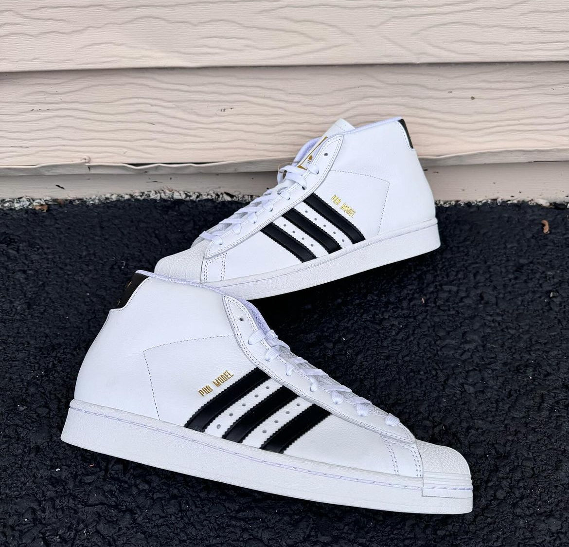 Adidas pro model high tops deals