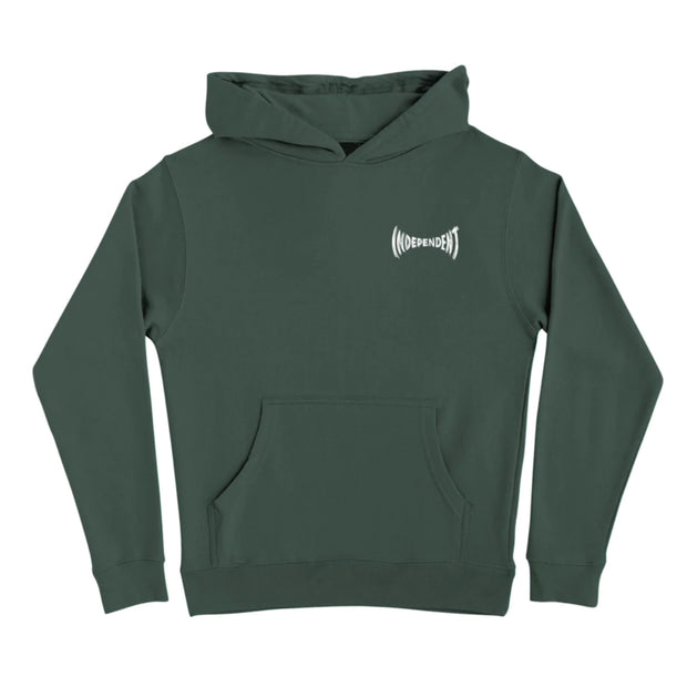 Independent Carved Span Pull Over Sweatshirt Youth Alpine Green