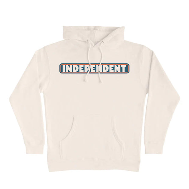 Independent Logo Pullover Hoodie Bone