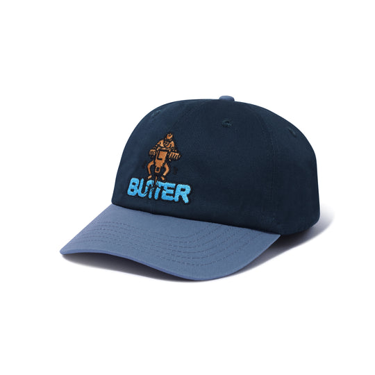 Butter Goods Jack Hammer 6 Panel Cap (Navy/Ocean)