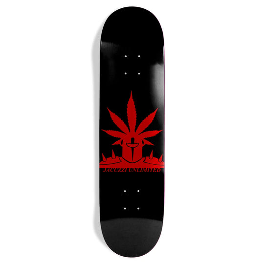 Jacuzzi Unlimited Weedstar Black/Red EX7 Deck (8.5")