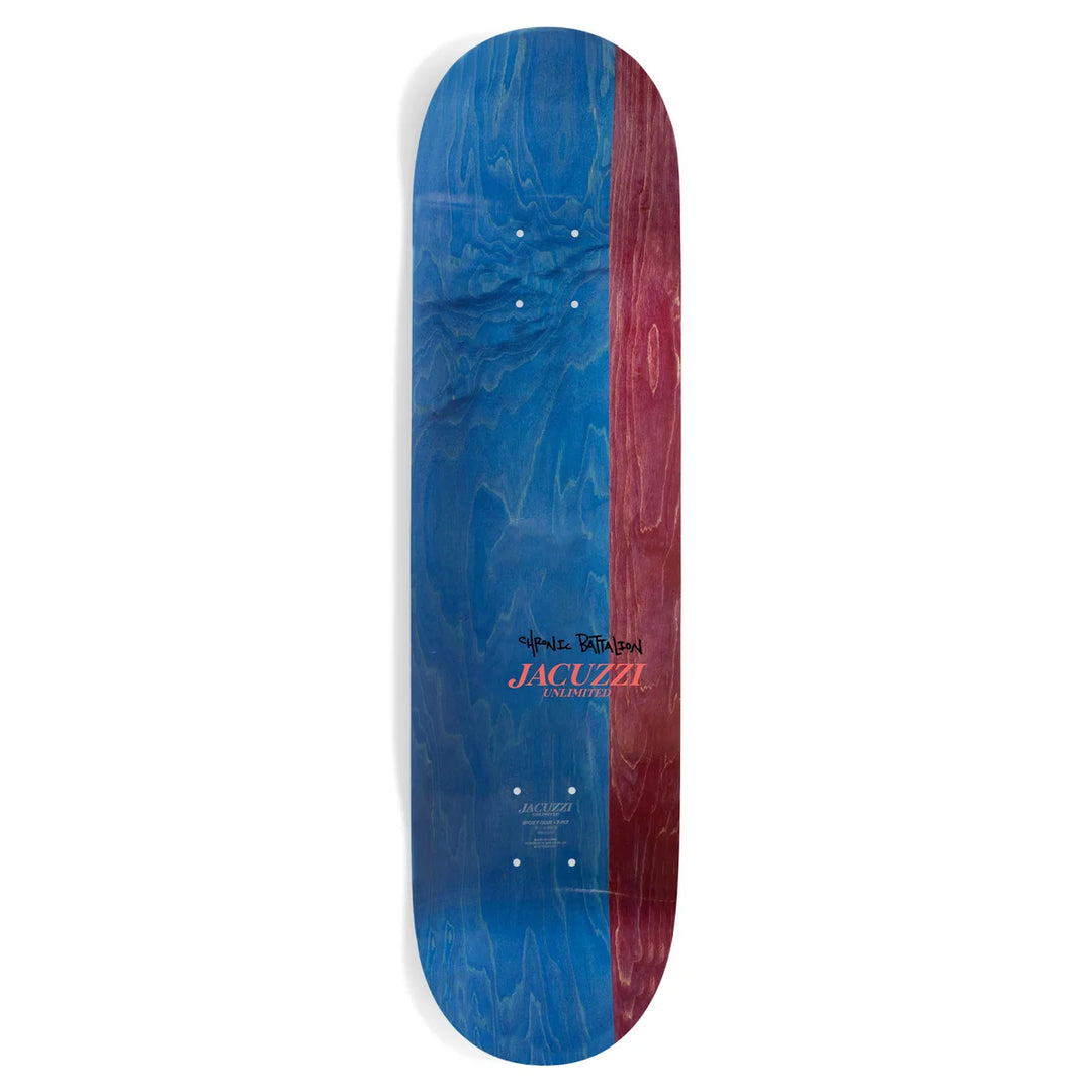 Jacuzzi Unlimited Weedstar Black/Red EX7 Deck (8.5")