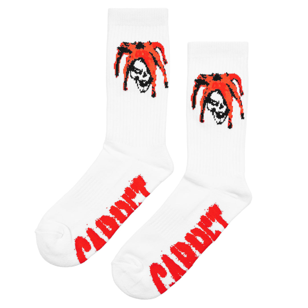 Carpet Company Jester Sock (White)