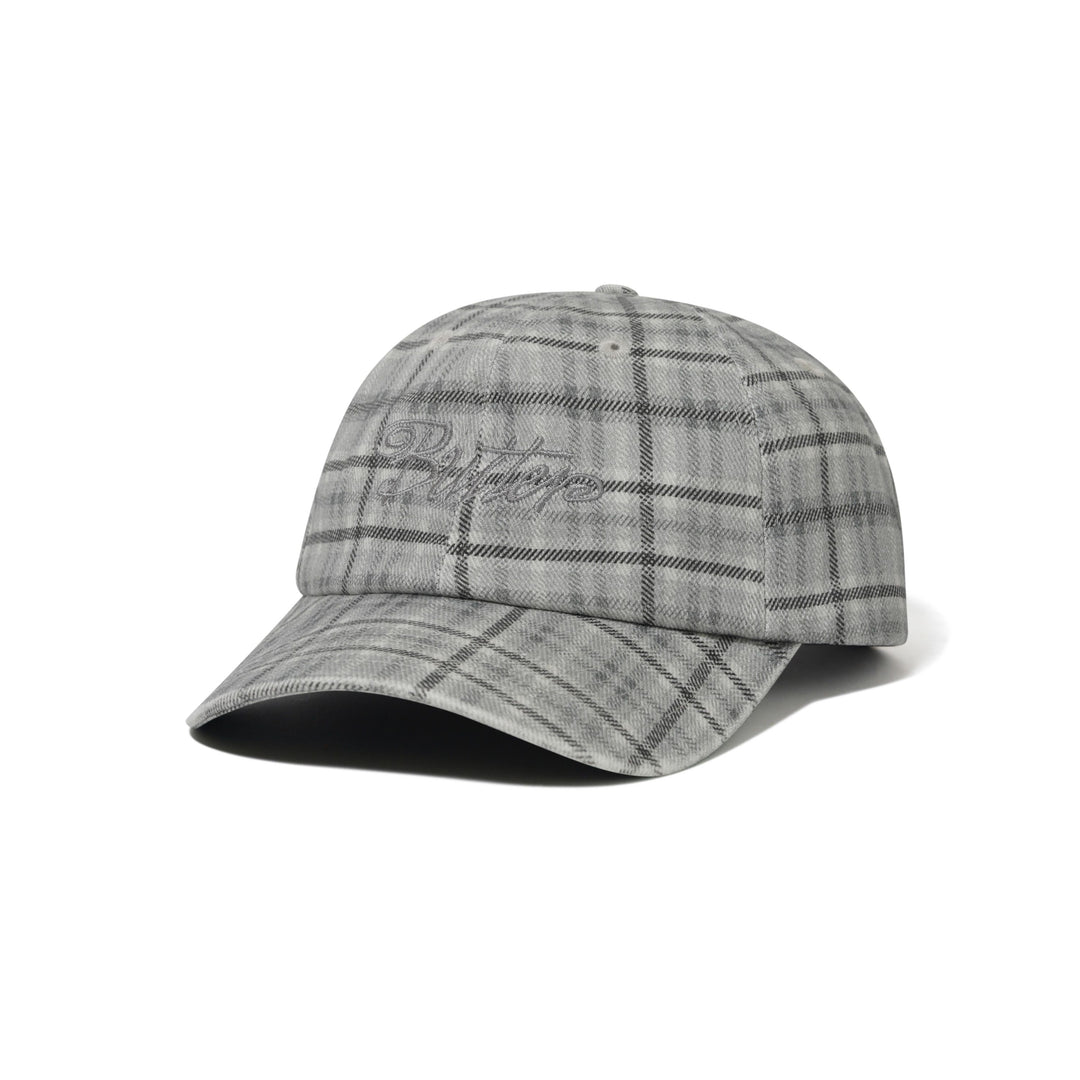 Butter Goods Jive 6 Panel Cap (Grey Plaid)