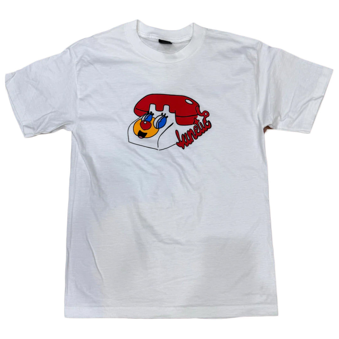 Kinetic Telephone Tee white