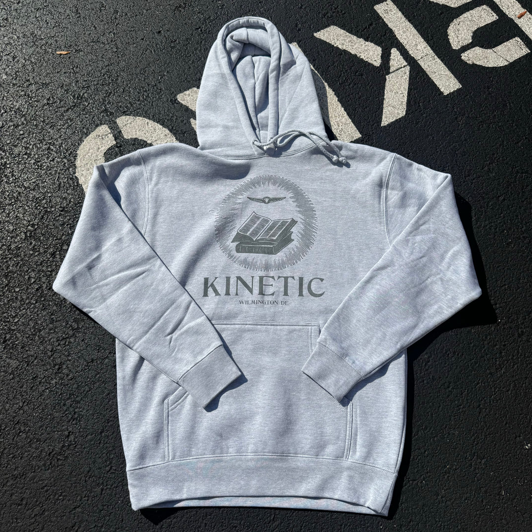 Kinetic Bird’s Eye View Hoodie (Heather Grey)-2