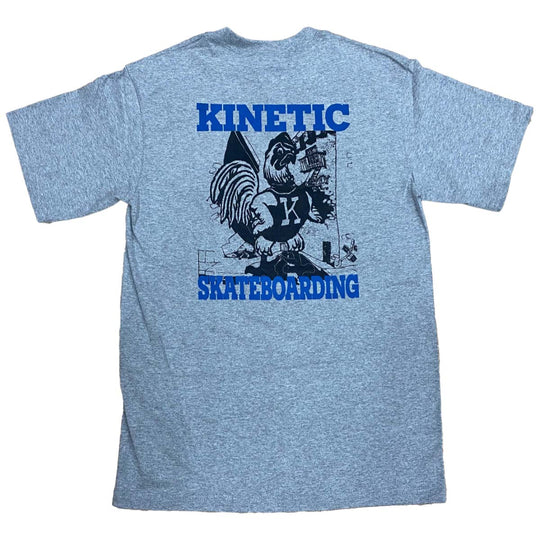 Kinetic Start Today Tee (Grey/Blue)