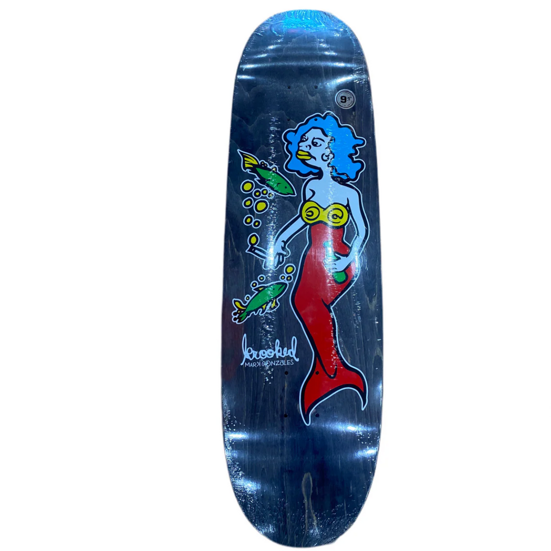 Krooked Mark Gonzales Mermaid Deck (9.1)