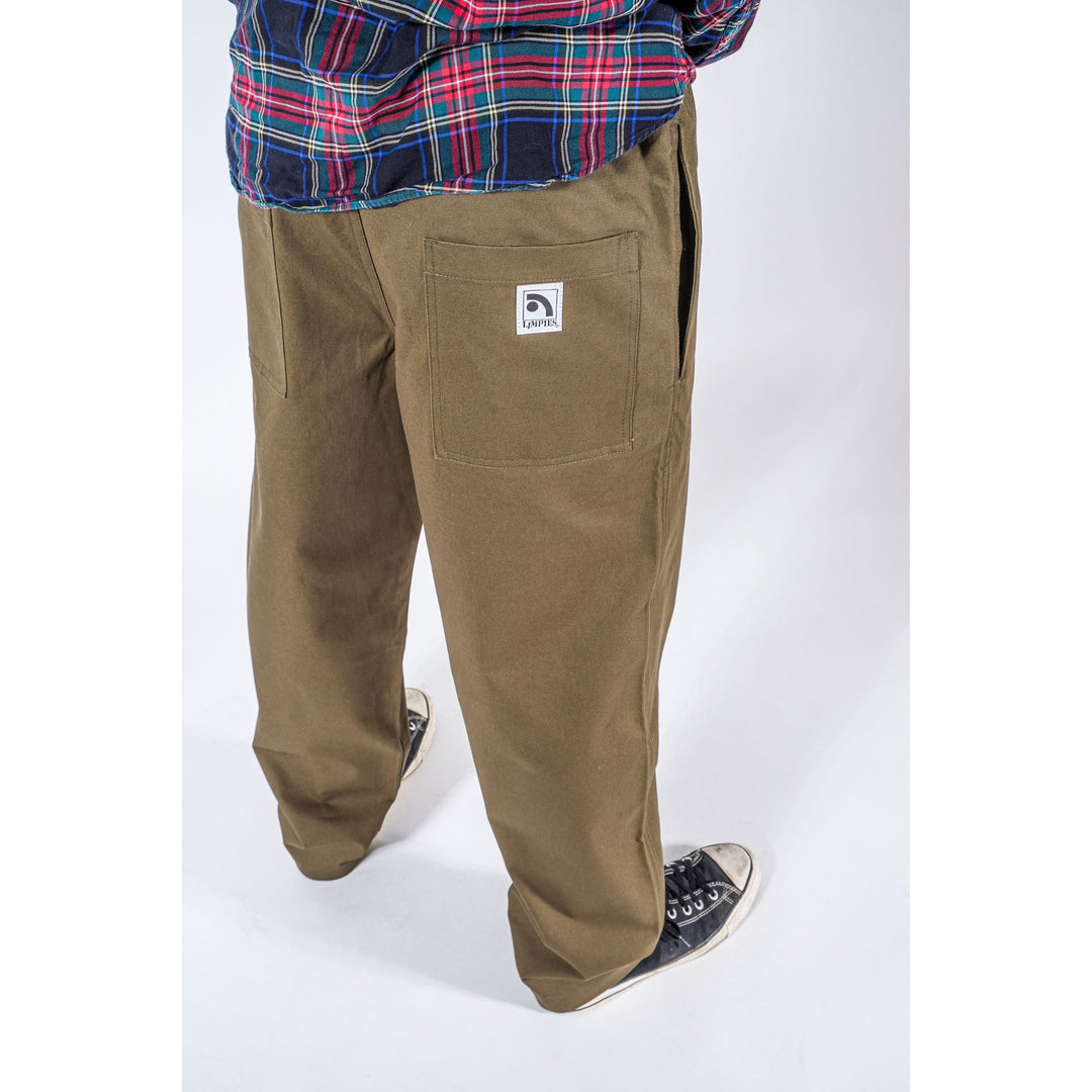 Limpies Navin Skate Pants (Olive)