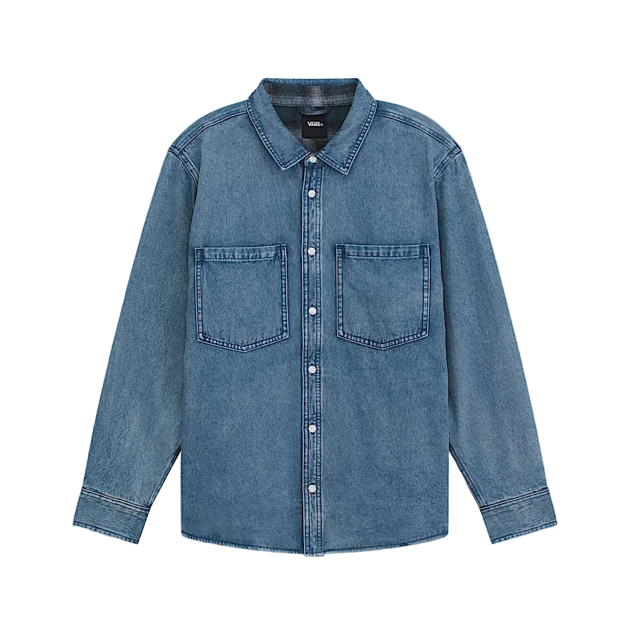 Vans McGill Flannel Lined Long Sleeve (Light Vintage Wash)
