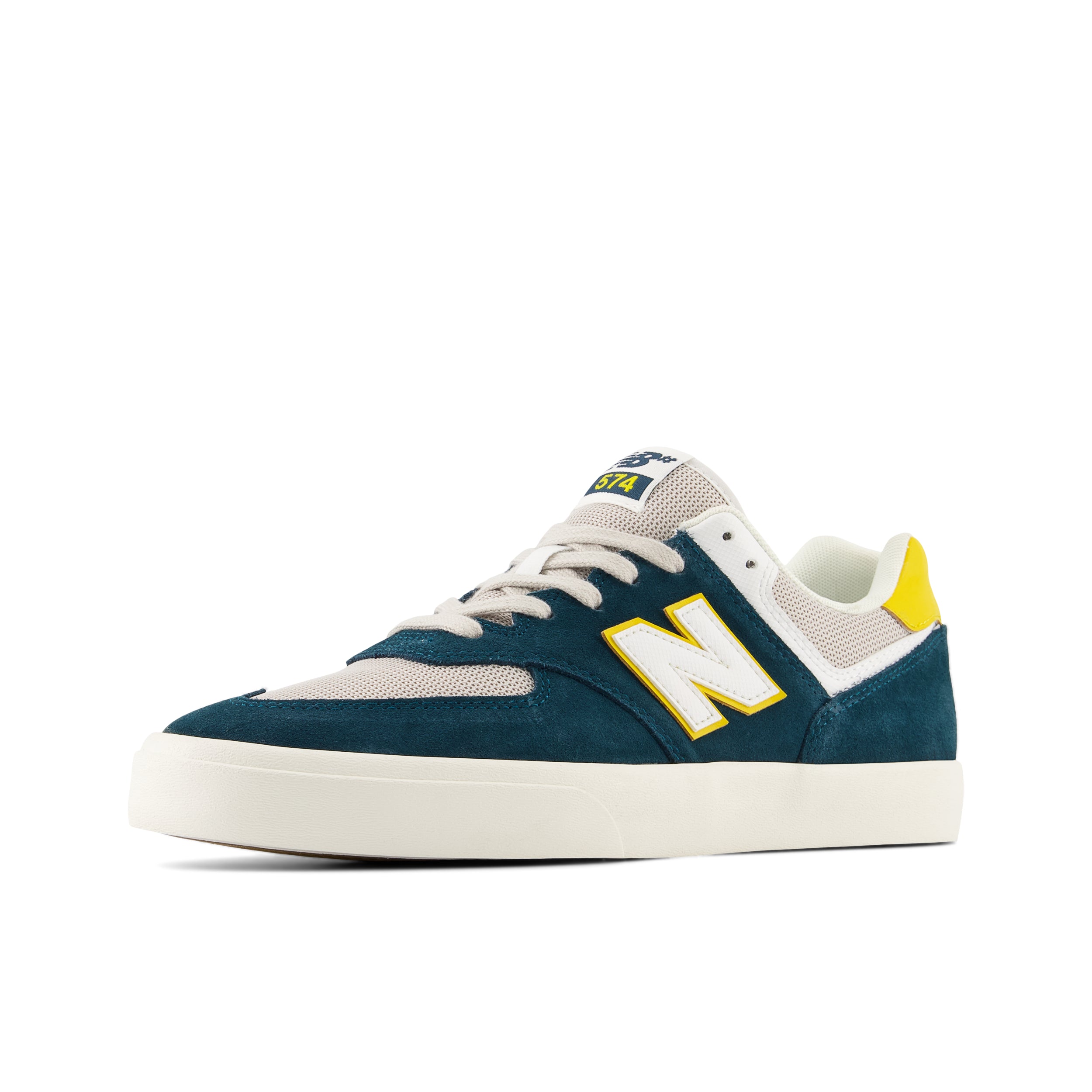 New Balance Numeric 574 Vulc (Sea Blue/Yellow) – Kinetic