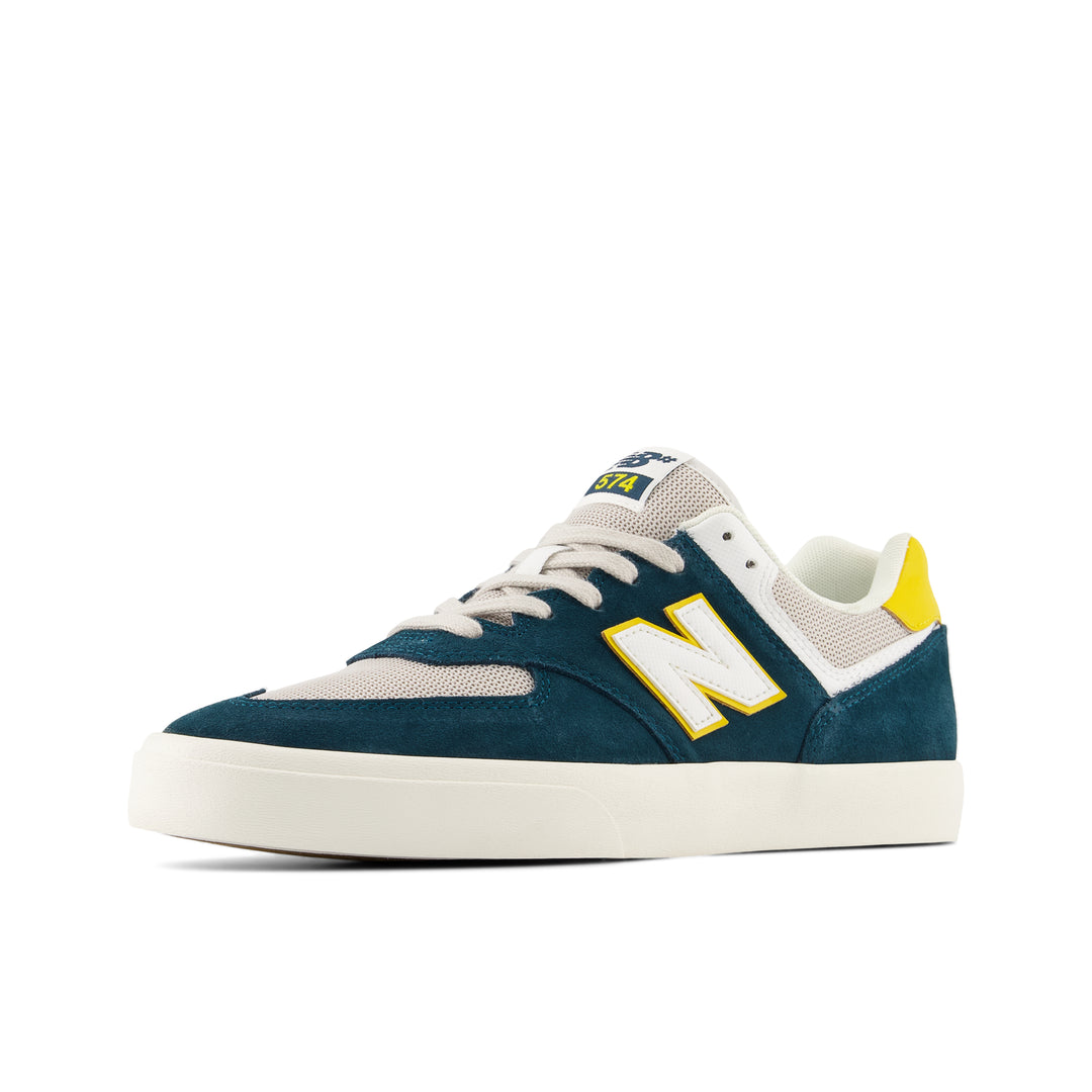 New Balance Numeric 574 Vulc (Sea Blue/Yellow)