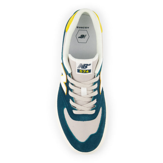 New Balance Numeric 574 Vulc (Sea Blue/Yellow)