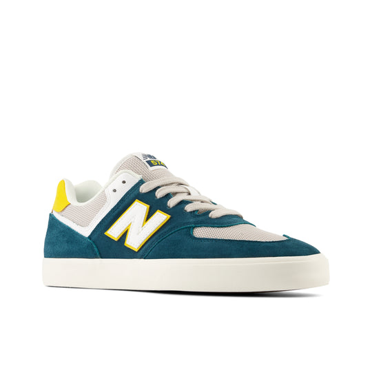 New Balance Numeric 574 Vulc (Sea Blue/Yellow)