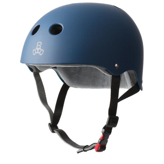 Triple 8 Certified SweatSaver Helmet (Navy)